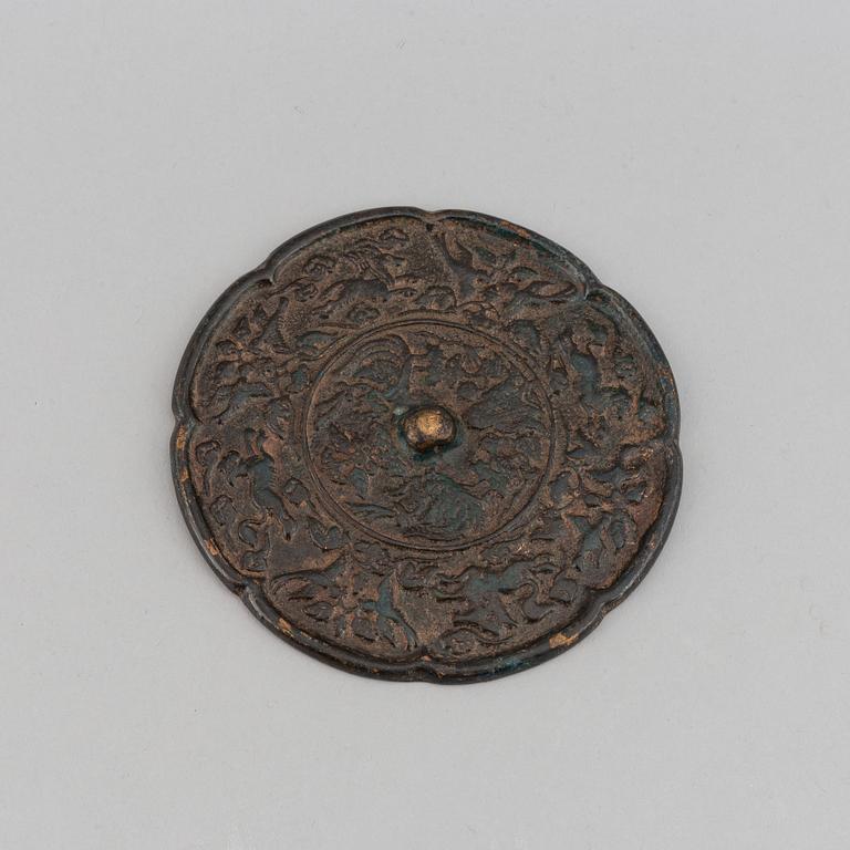 SPEGEL, brons. Tangdynastin (618-907).