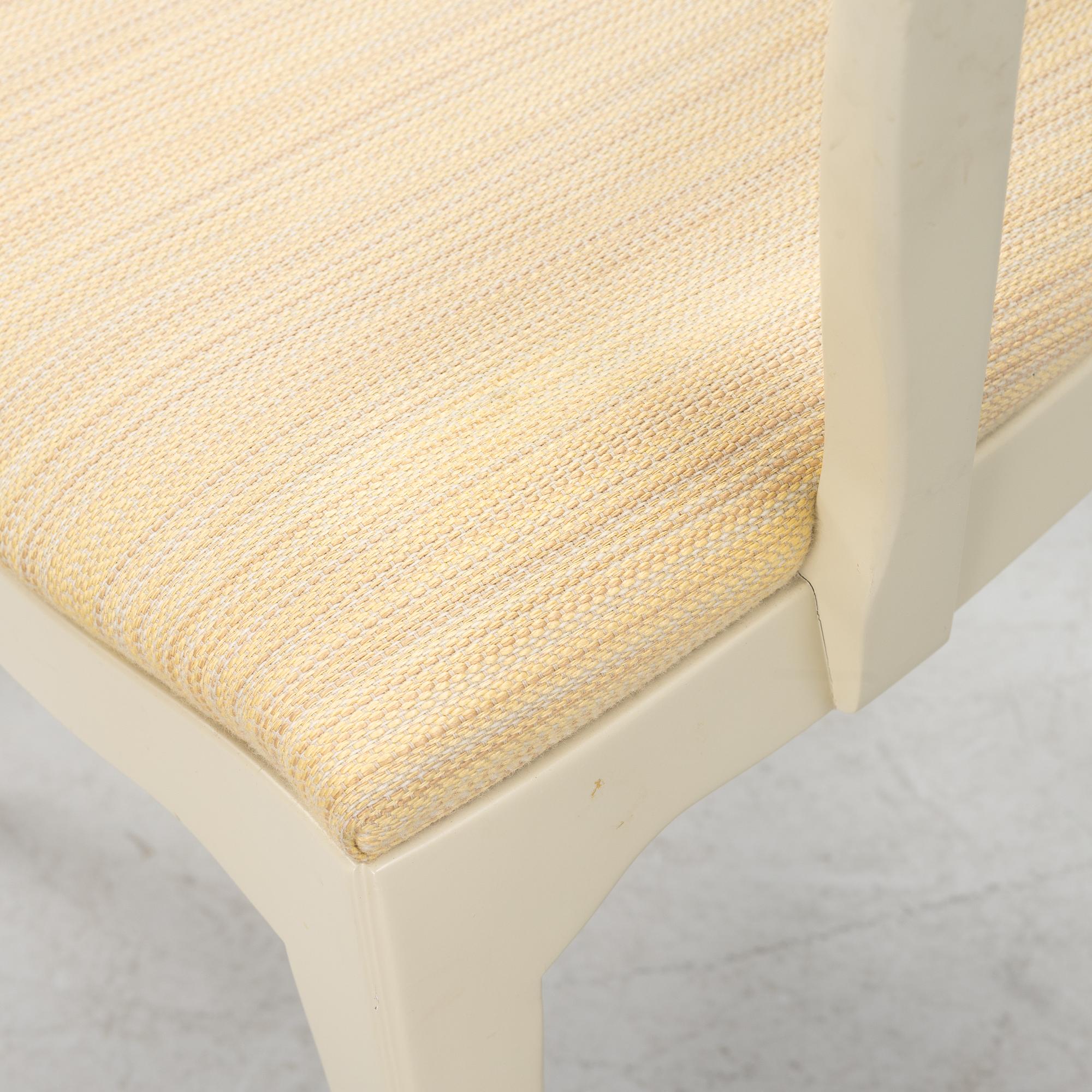 Carl Malmsten, stolar, 8 st, "Juni", Åfors Möbelfabrik AB, 1900-talets andra hälft.