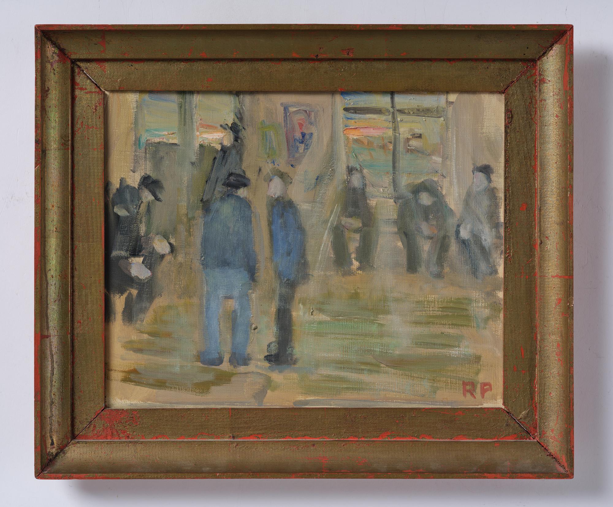 Ragnar Person, ”In the waiting room of the old railway station in Ljungby”.