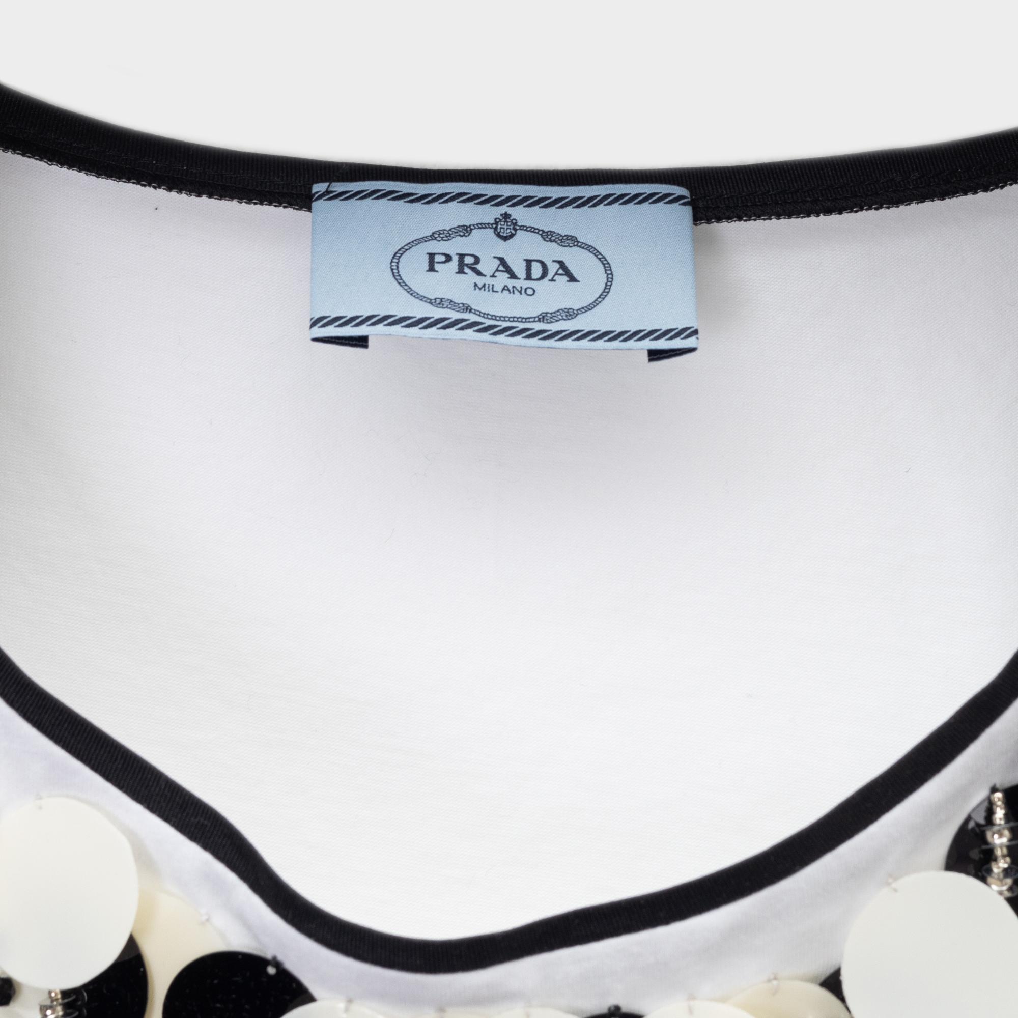 Prada, a set of 2 t-shirts and a tank top, size XS.