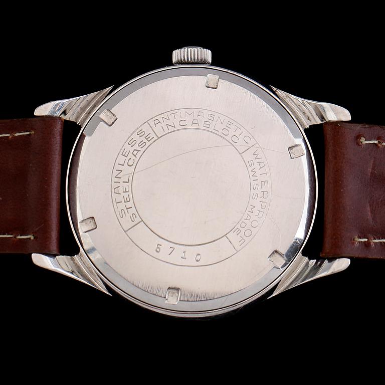 ARMBANDSUR, Royal, stål, 1900-talets mitt.