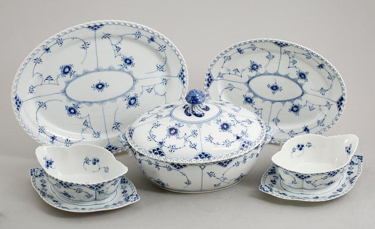 SERVISPORSLIN, 5 delar, Royal Copenhagen.
