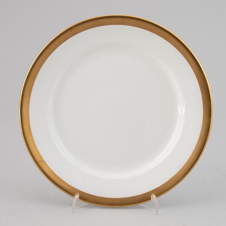 Karin Björquist, a 21 pieces "Nobel" bone china dinner service, Rörstrand, Sweden.