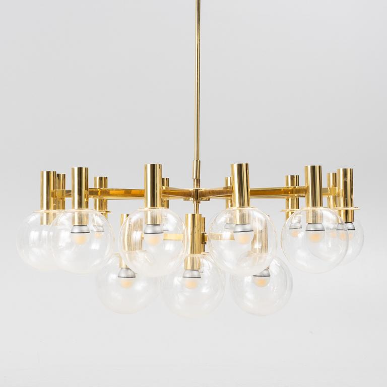 A chandelier, Ott International, Germany, second half of the 20th Century.