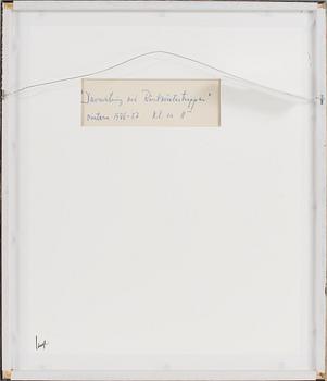 ÅKE LANGE, silver gelatin fotografi, vintage, 1936-37, signerad a tergo med estatestämpel.