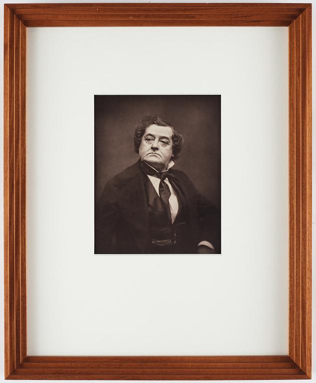 Etienne Carjat, photograph portrait.