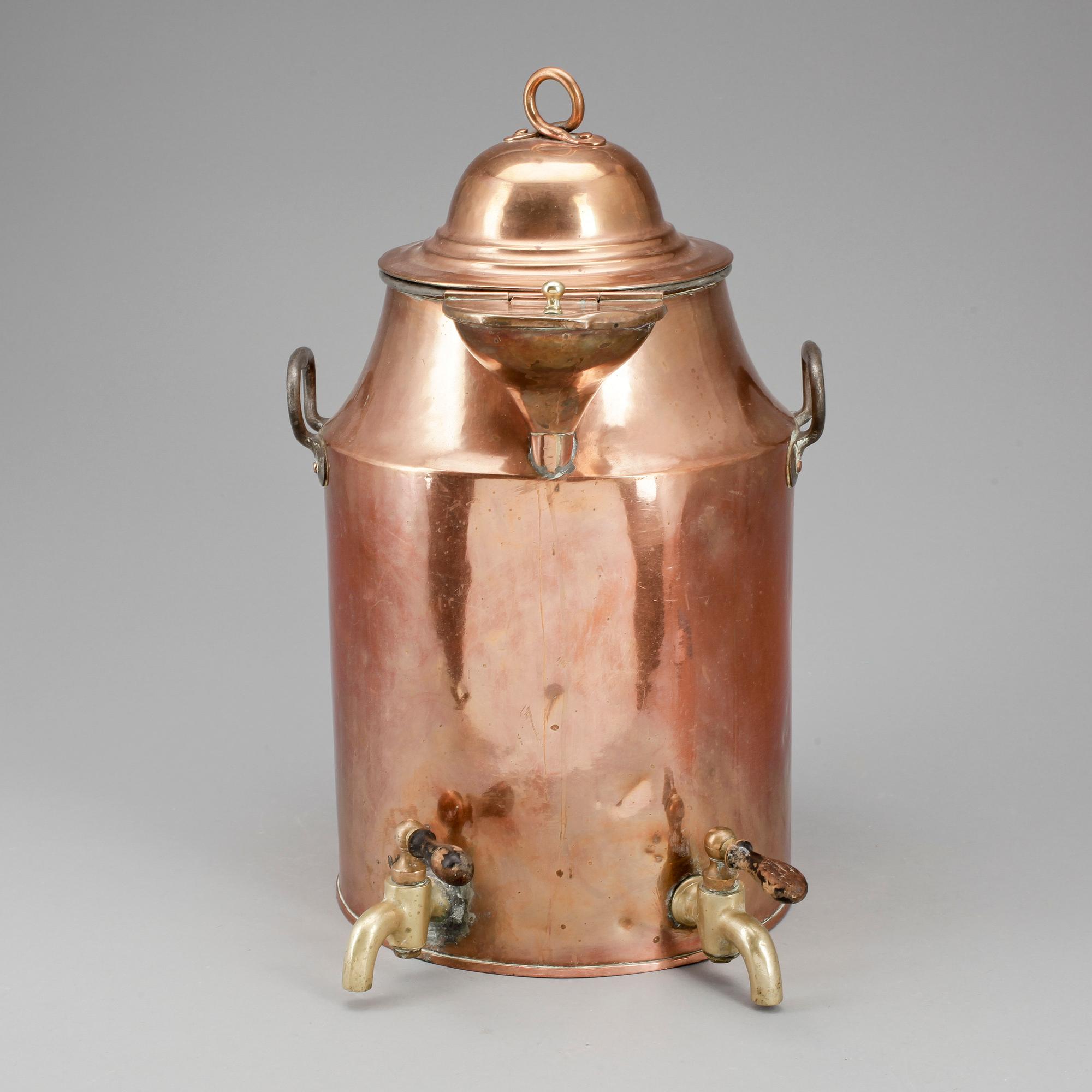 CISTERN, koppar, 1800-talets andra hälft.
