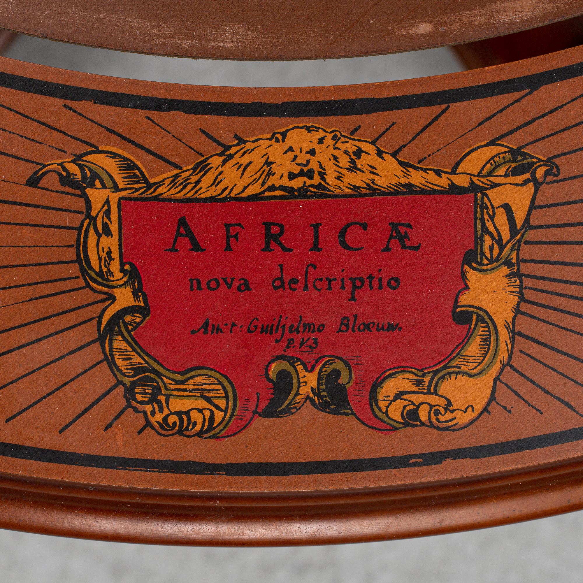 A bar globe, second half of the 20th century.