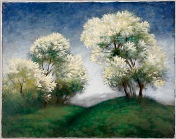 OKÄND KONSTNÄR, olja på duk, Ryssland. 1900-talets slut.