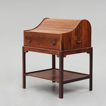 HANS J WEGNER, a tambour box on stand, Johannes Hansen, Denmark 1944.