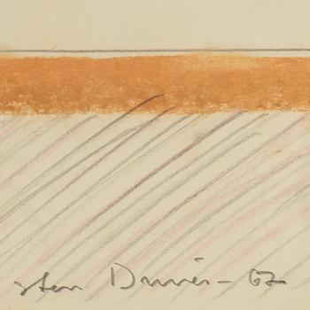 Sten Dunér, mixed media, signed and dated -67.