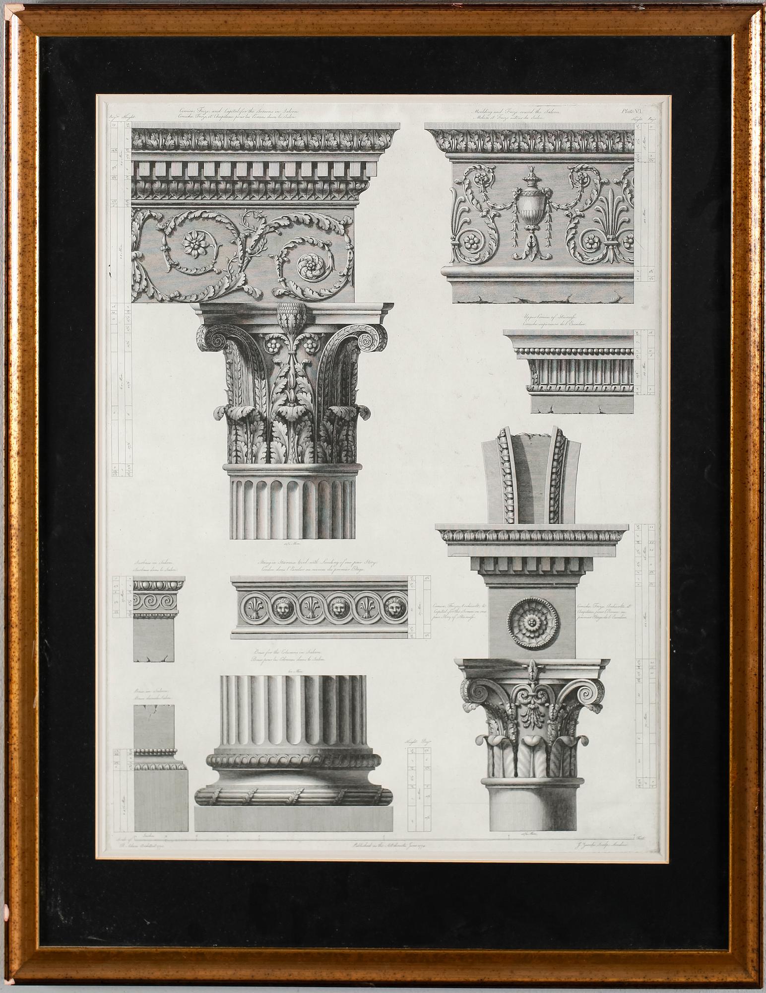 TAVLOR, 2 st, tryck, 1900-talets andra hälft.