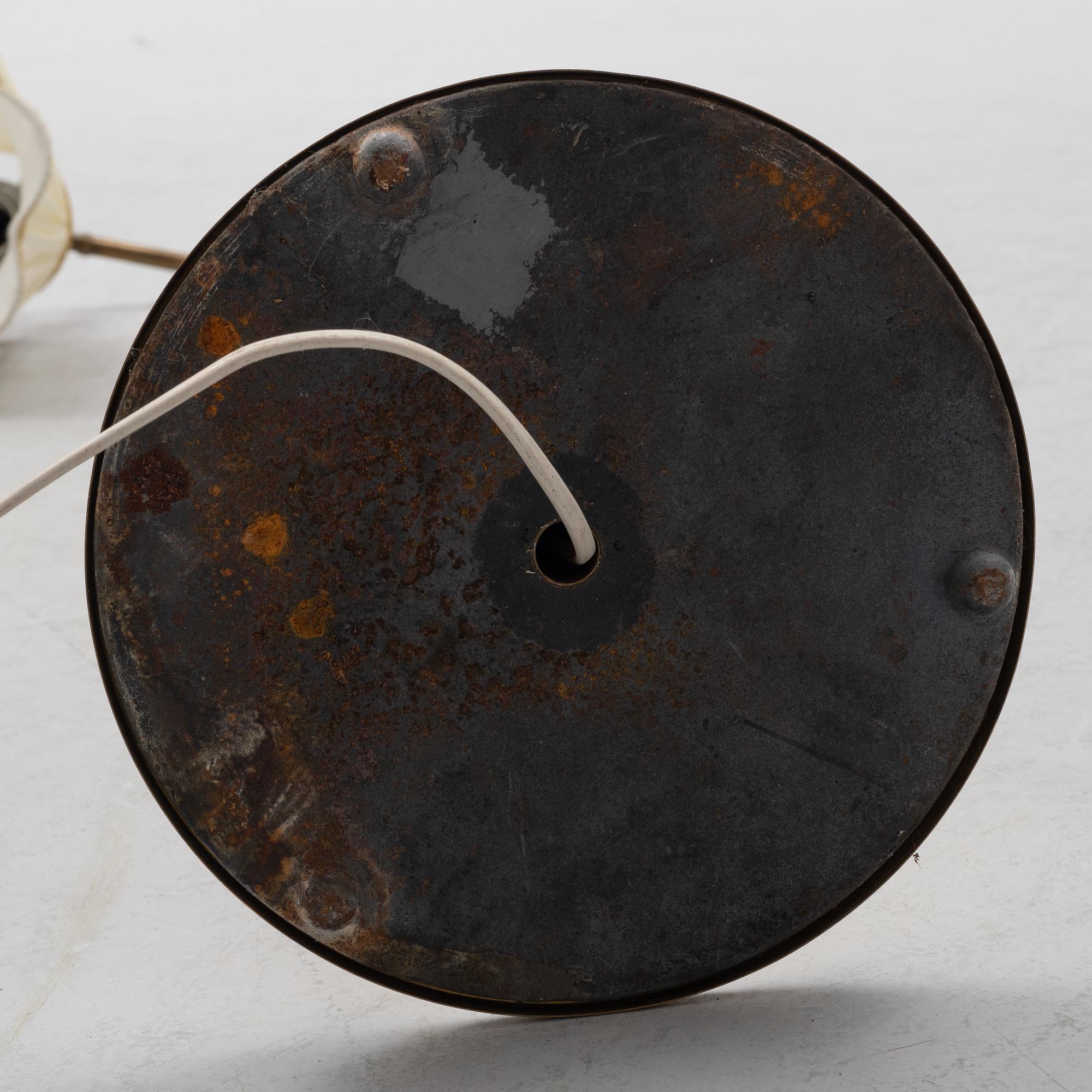 Golvlampor, ett par, 1900-talets mitt.