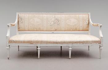 SOFFA, gustaviansk, 1700-talets andra hälft.