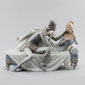 FIGURIN, porslin, Antonio Ruiz, Lladro, 1900-talets andra hälft.