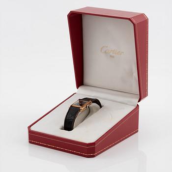 must de CARTIER, Tank, wristwatch, 20.5 x 20.5 (28) mm.