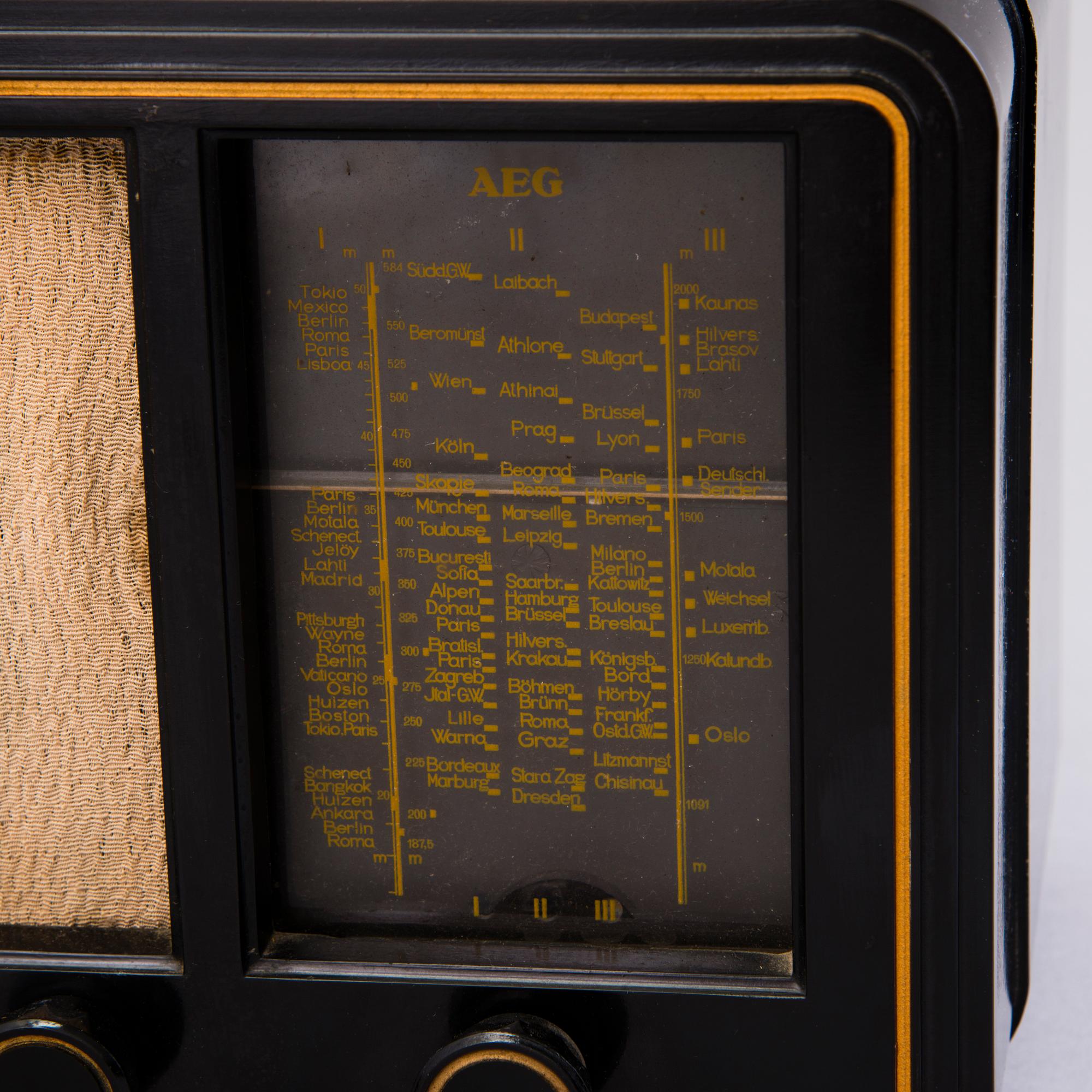 AEG Super 421GW Radio / Broadcast Receiver, Germany 1941-43.