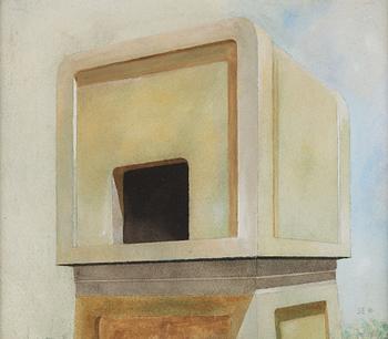 Sten Eklund, watercolour, signed and dated -70.