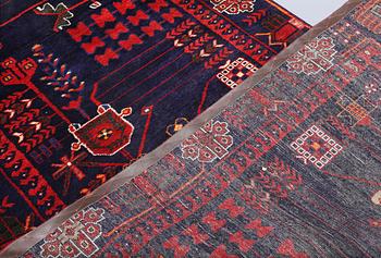 Gallerimatta, Hamadan, ca 400 x 117 cm.