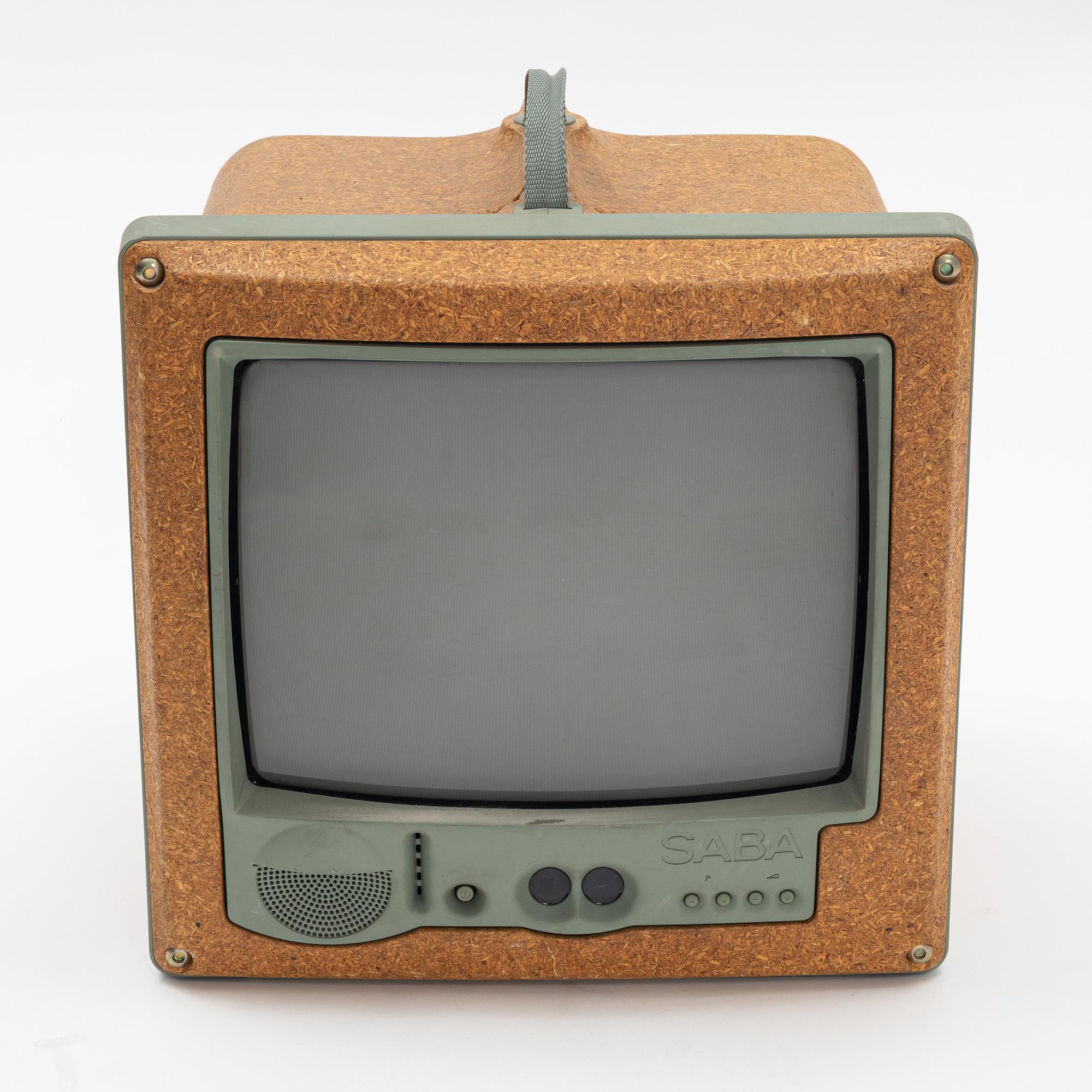 Philippe Starck, Portable TV, "Jim Nature" M 3799, SABA, 1994.
