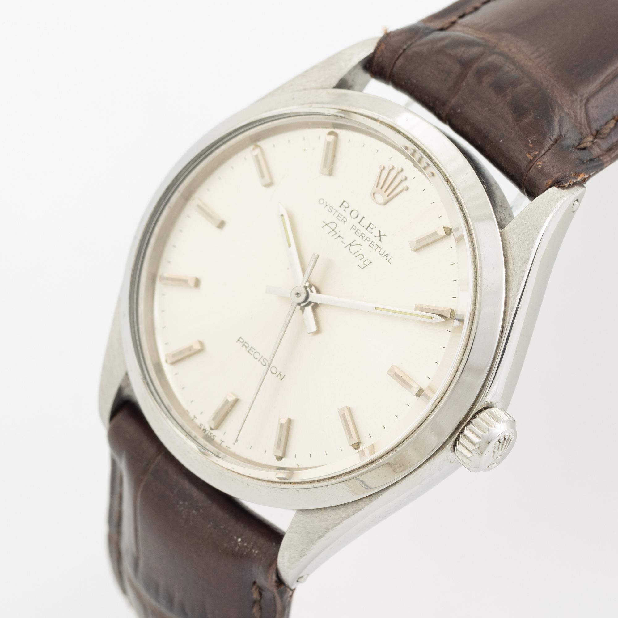 Rolex, Oyster Perpetual, Precision, wristwatch, 34 mm.