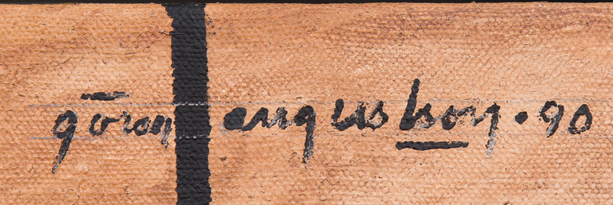 GÖRAN AUGUSTSON, "QUADRATUM".