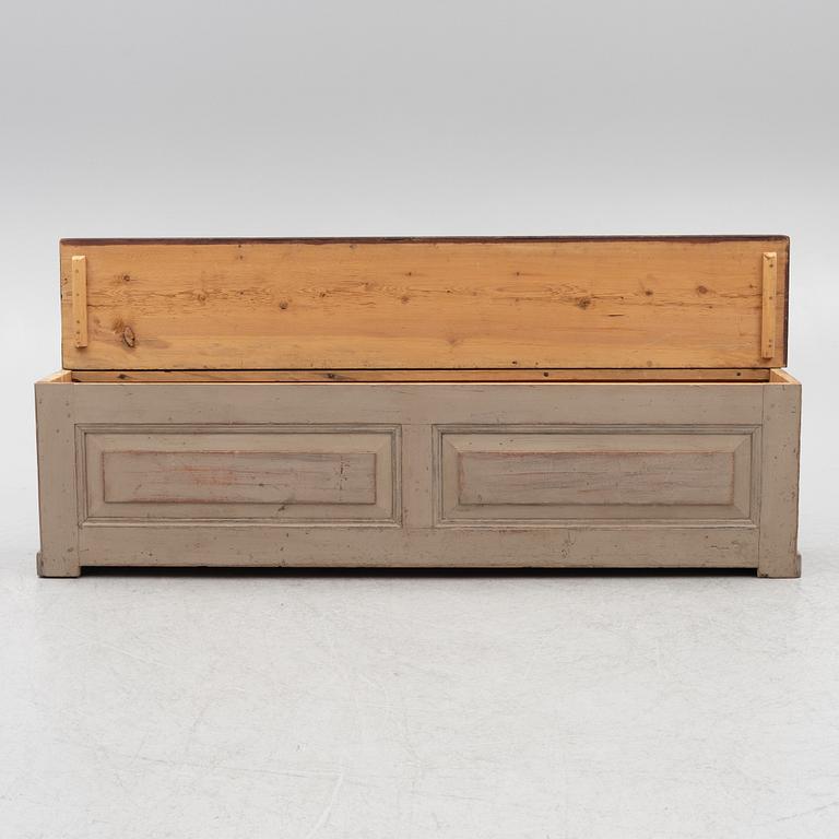 A bench, circa 1900.