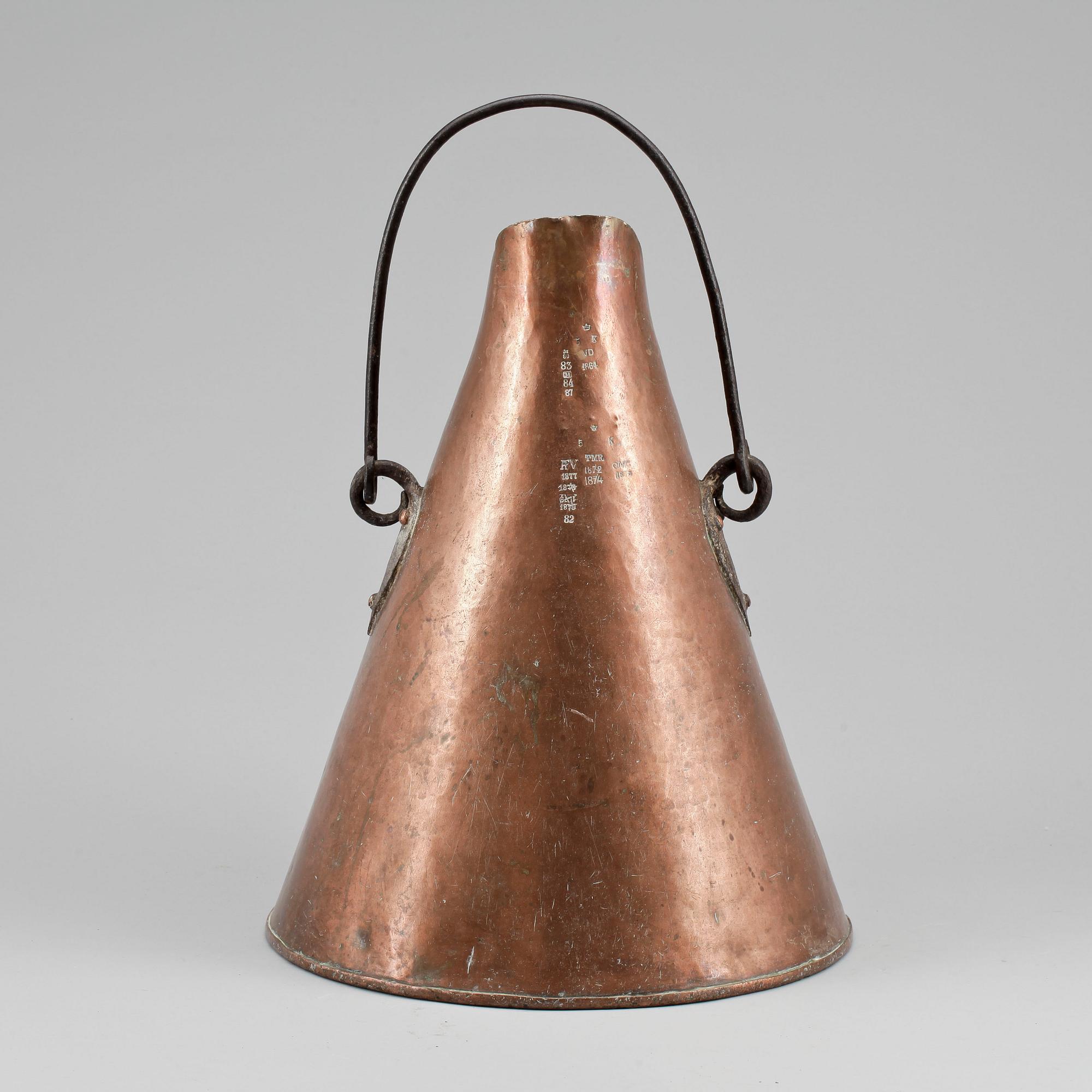 KOLHINK, koppar och smidesjärn. 1800-tal.