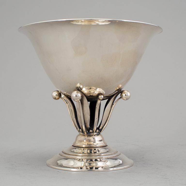 A Danish 20th century silver bowl 17A, mark of Johan Rohde, Georg Jensen 1915-1927.