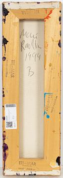 Mari Rantanen, triptych, signed and dated 1994 verso.