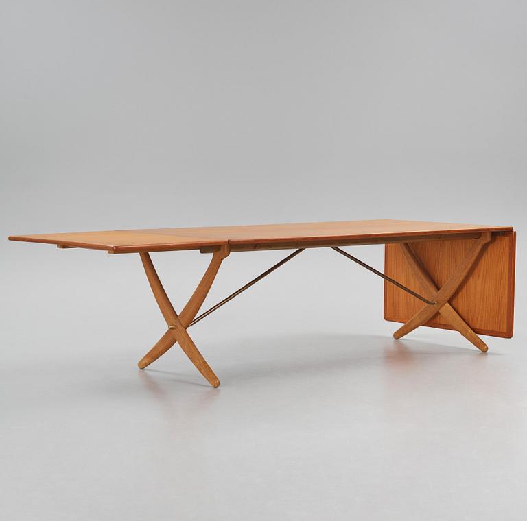 Hans J. Wegner, a dining table model "AT-314", Andreas Tuck, Denmark 1950s-60s.