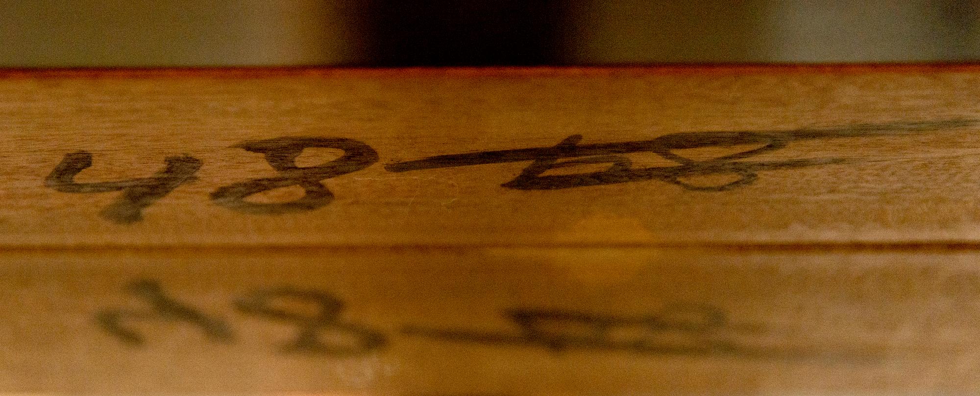 Bar cabinet SK661 and three bar stools by Johannes Andersen, Denmark, 1960s.