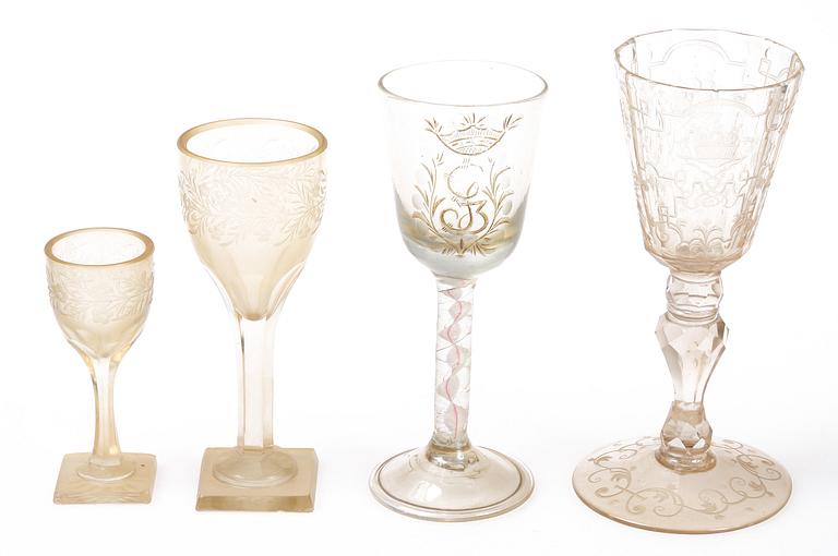 GLAS, 4 st, 1700/1800-tal.