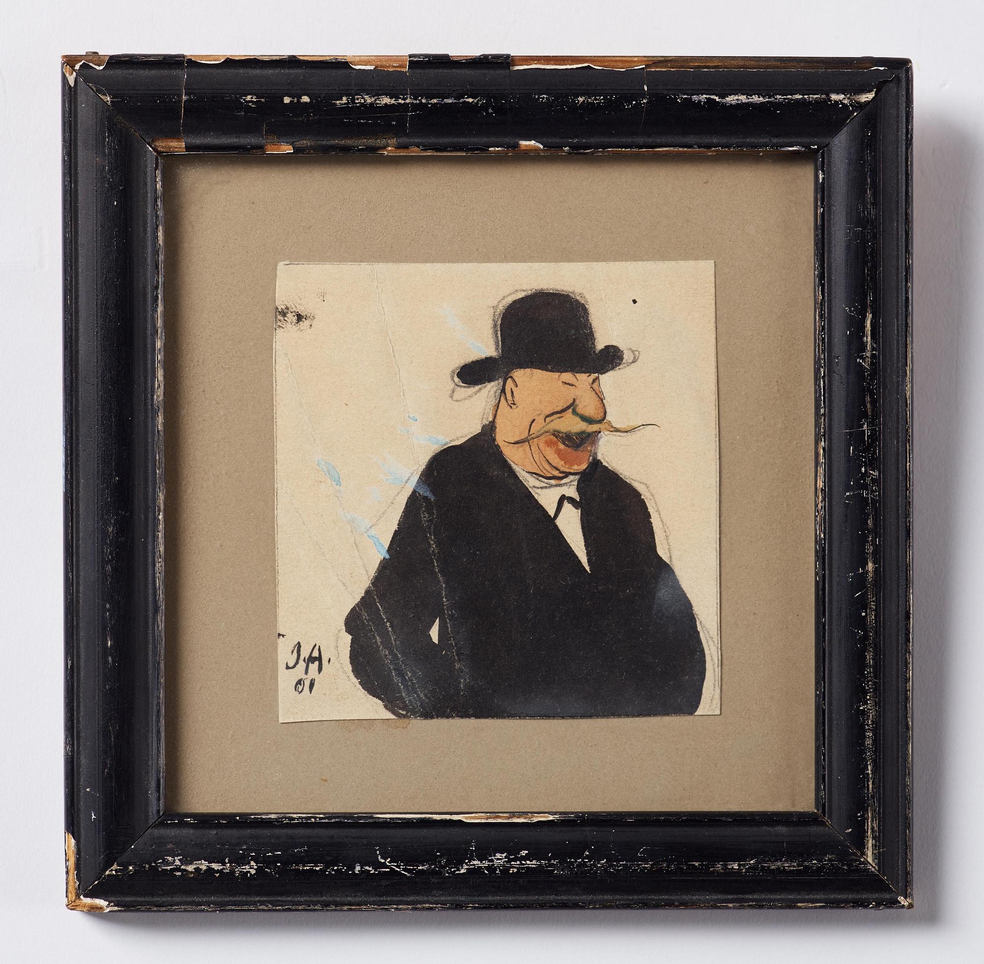Ivar Arosenius, Herre i hatt.