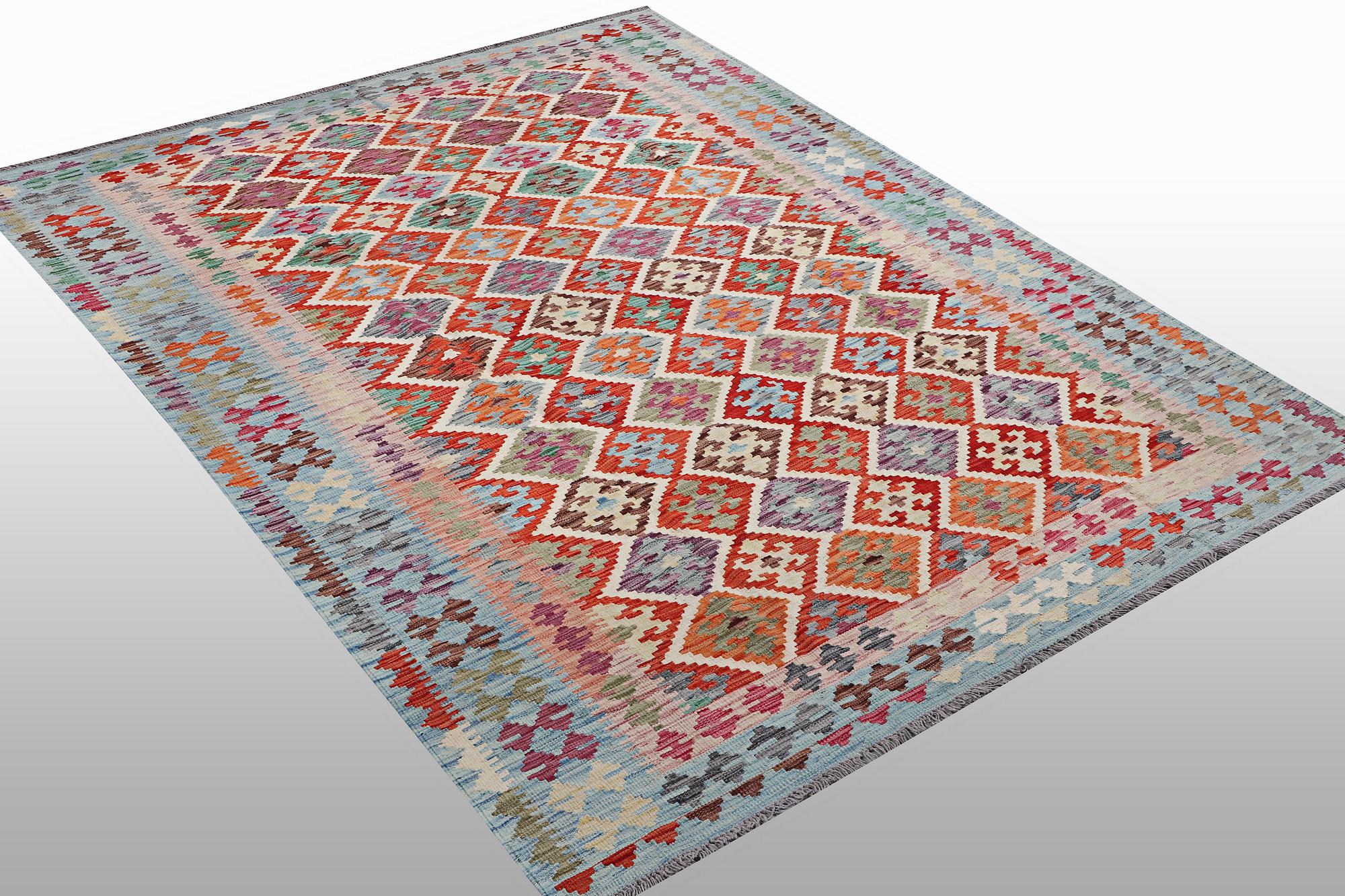 A carpet, Kilim, ca 289 x 202 cm.