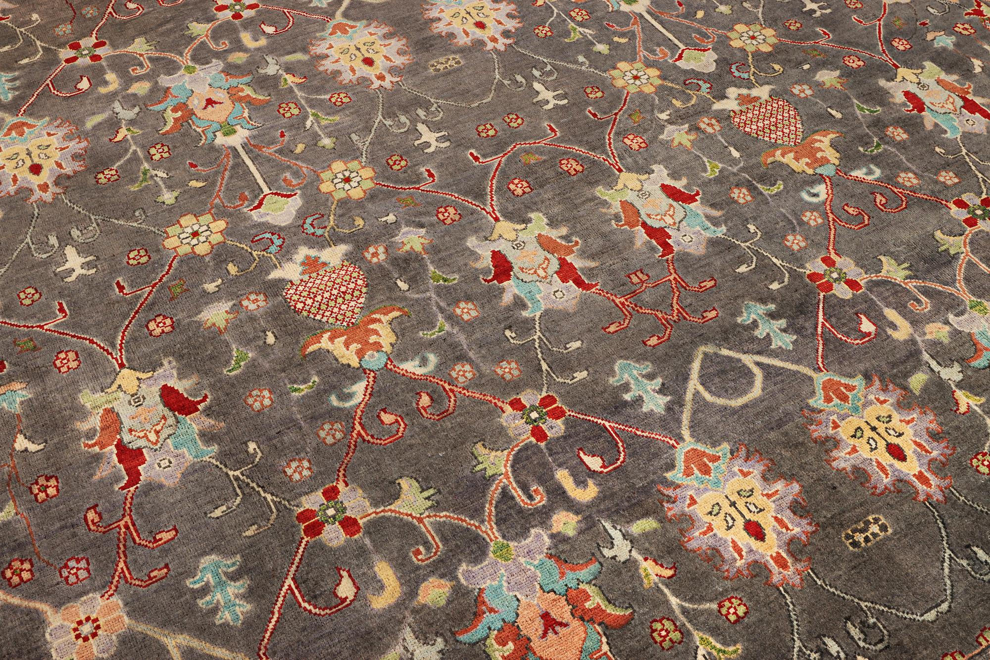 A Kazak carpet, c. 351 x 274 cm.