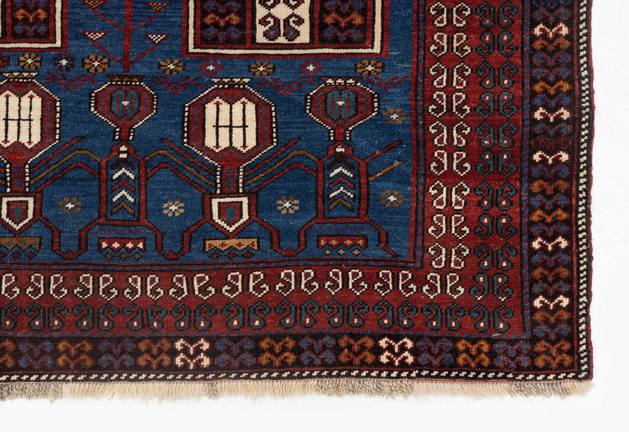 An antique Shirvan rug, southeastern Caucasus, c. 170 x 119 cm.