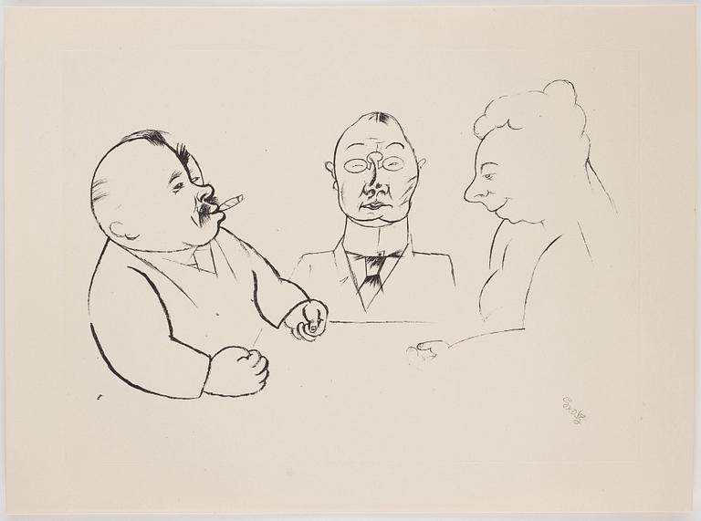 George Grosz, "Ecce Homo".