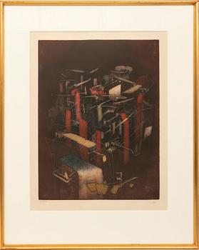 Roberto Matta, "L'Ergonaute #7" ur "Hom'mere", 1967.