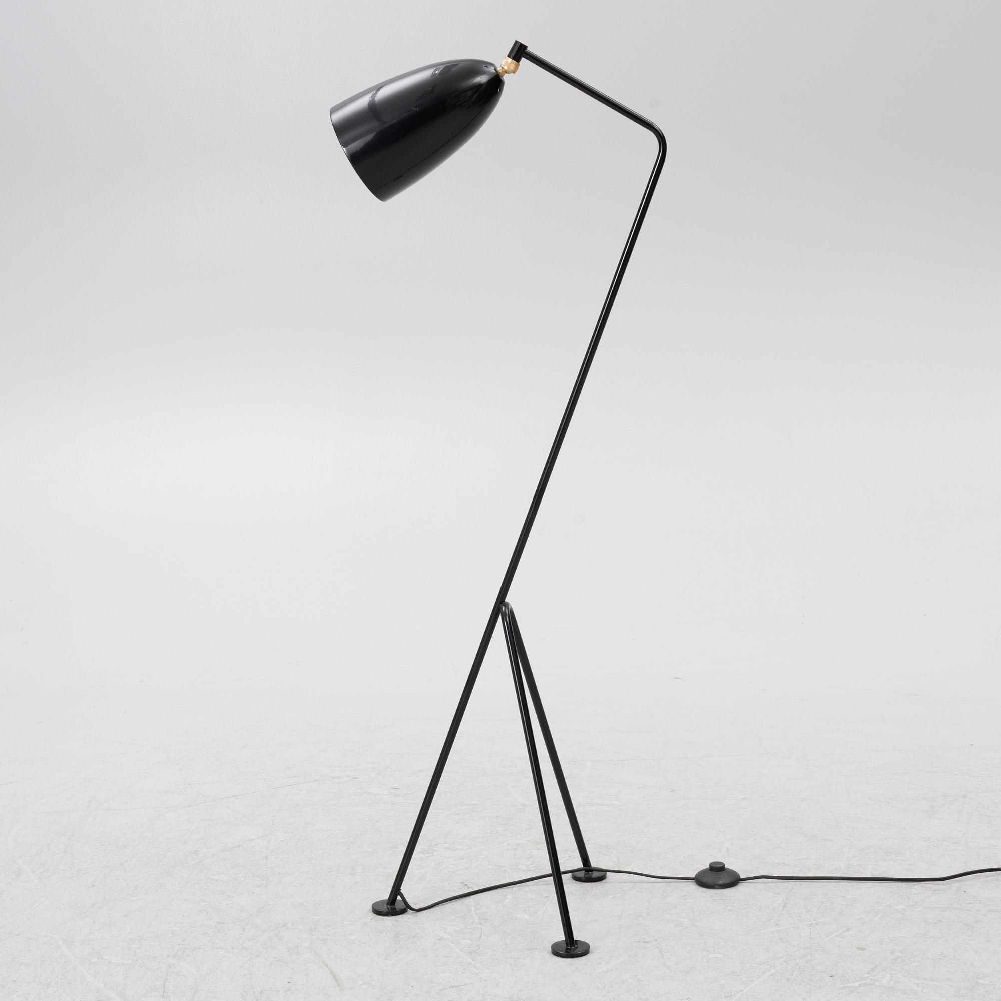 Greta Magnusson Grossman, a 'Grasshopper' floor lamp, GUBI, Denmark.