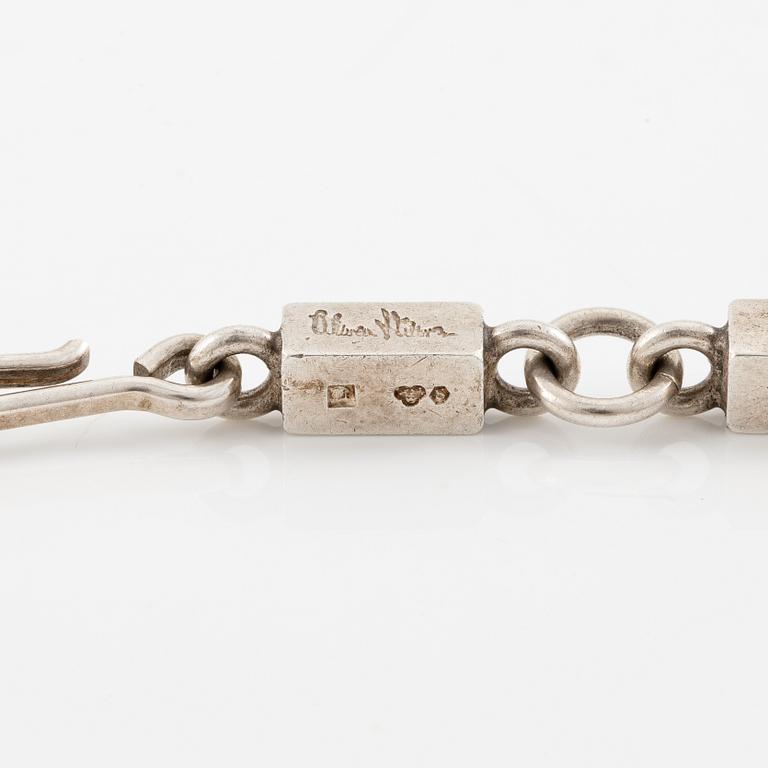 Wiwen Nilsson, necklace, sterling silver, Lund 1959.
