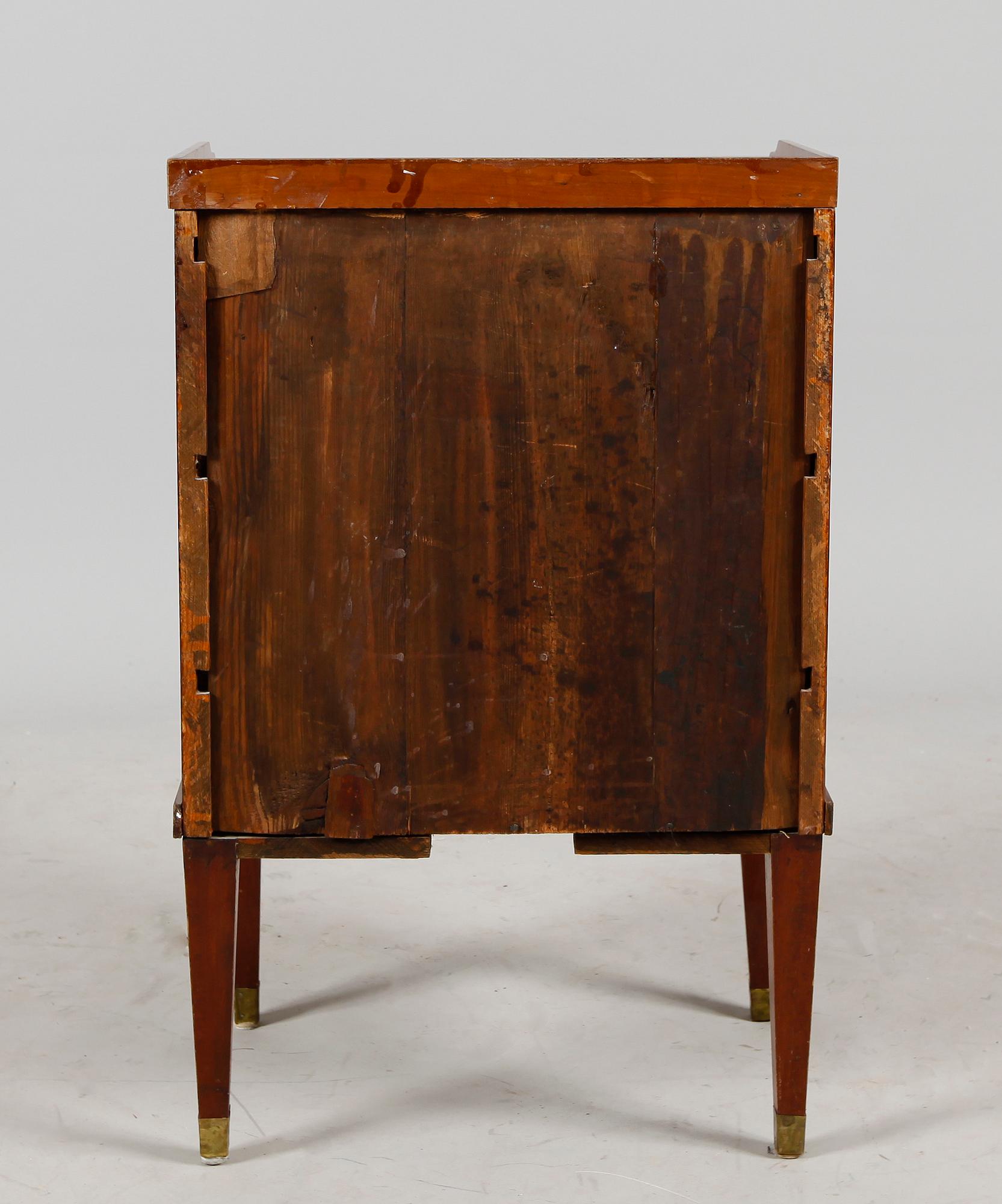 POTTSKÅP, gustavianskt, 1700-/1800-tal.