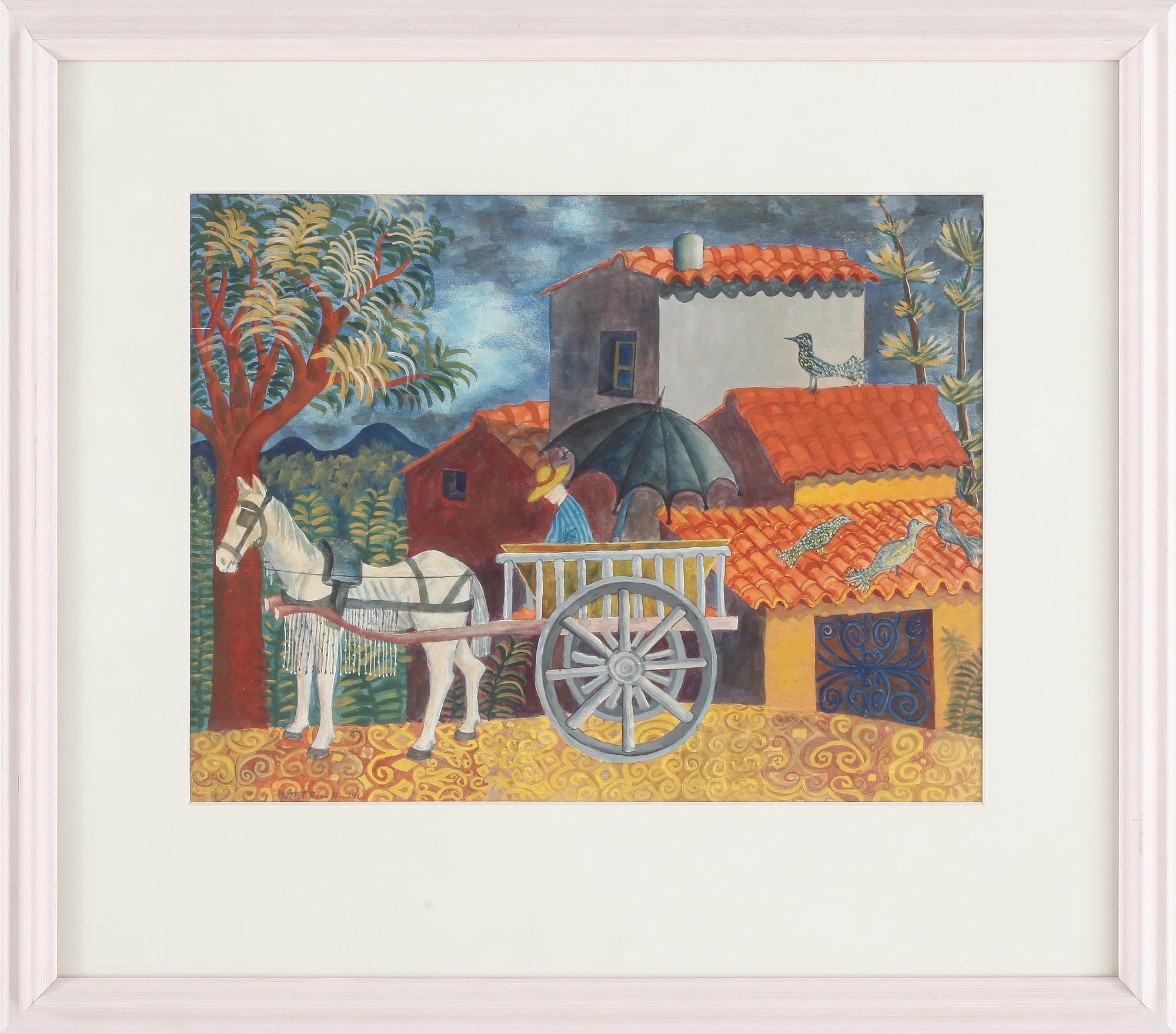 MÅRTEN ANDERSSON, Gouache, signerad och daterad 1960.