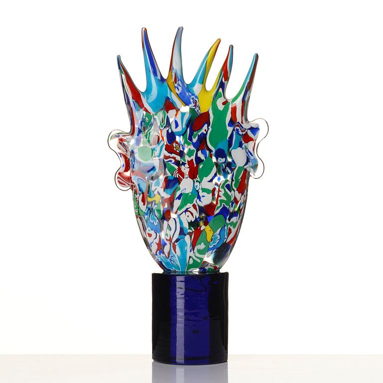 Kiki Kogelnik, "Recycled Nr. 1 ", skulptur, glas, Berengo Studio, Murano, Italien, 1996, ed. 34/40.