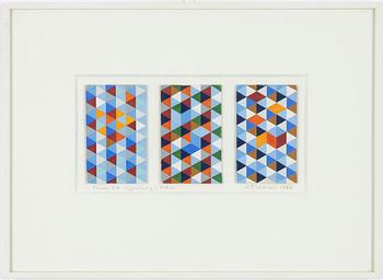 KG Nilson, "Skissen till väggmålning i Falun".