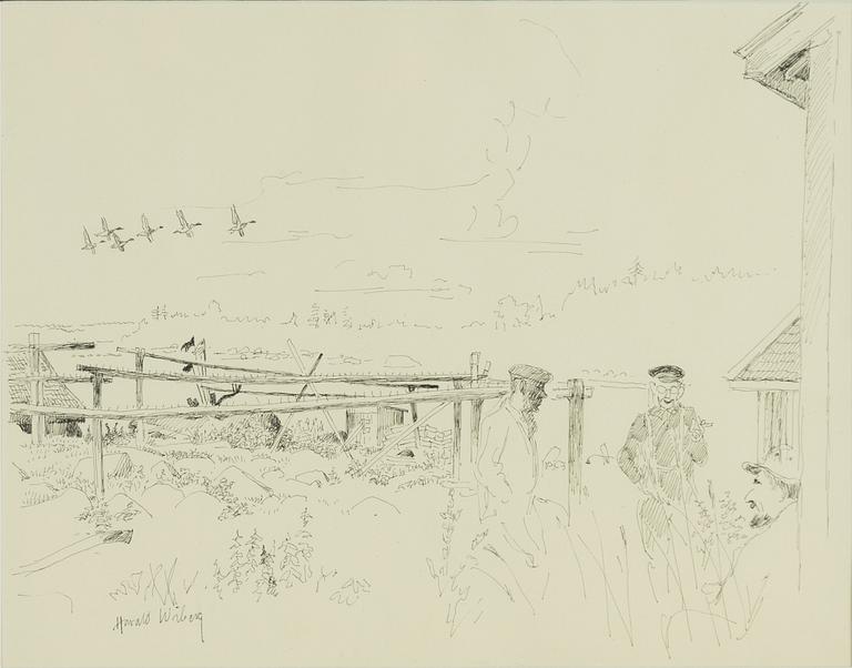 Harald Wiberg, Skärgårdskarlar.