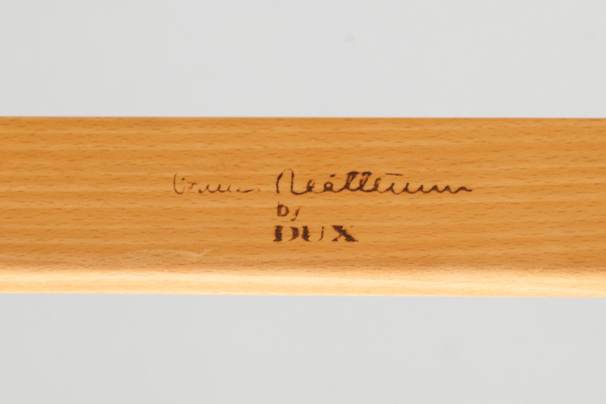 FÅTÖLJ, "Pernilla", Bruno Mathsson, DUX, 1900-talets andra hälft.