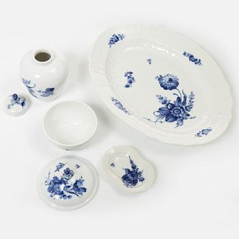 Royal Copenhagen, A "Blue Flower" dinner and coffee service, Denmark (95 pieces).