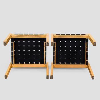 Alvar Aalto, tuolia, 6 kpl, malli 611, 1900-luvun loppu.
