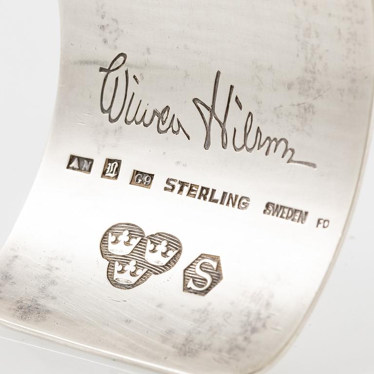 Wiwen Nilsson, a bangle, silver, Lund 1957.